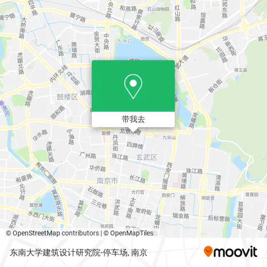 东南大学建筑设计研究院-停车场地图
