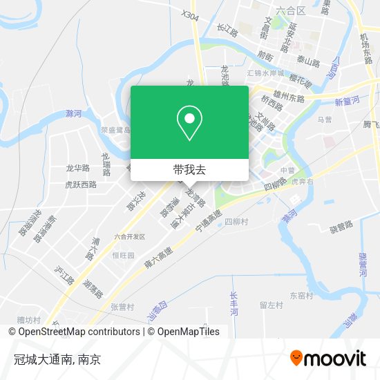 冠城大通南地图