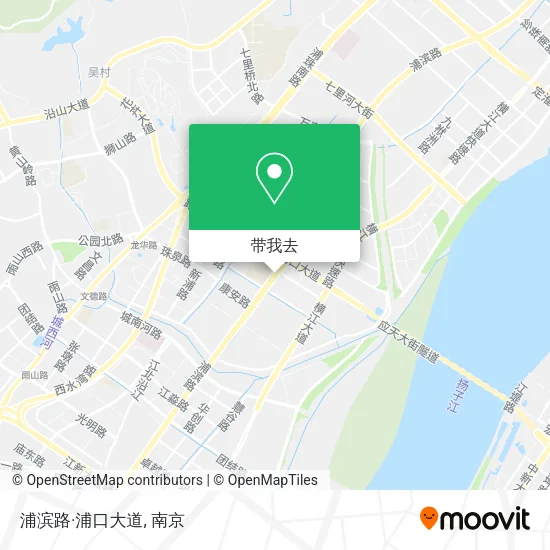 浦滨路·浦口大道地图