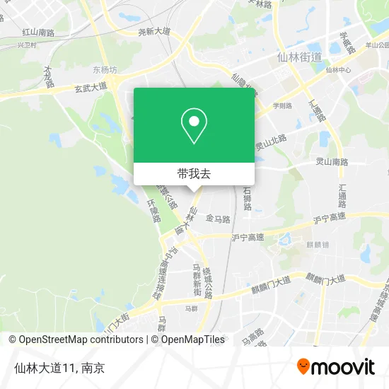 仙林大道11地图