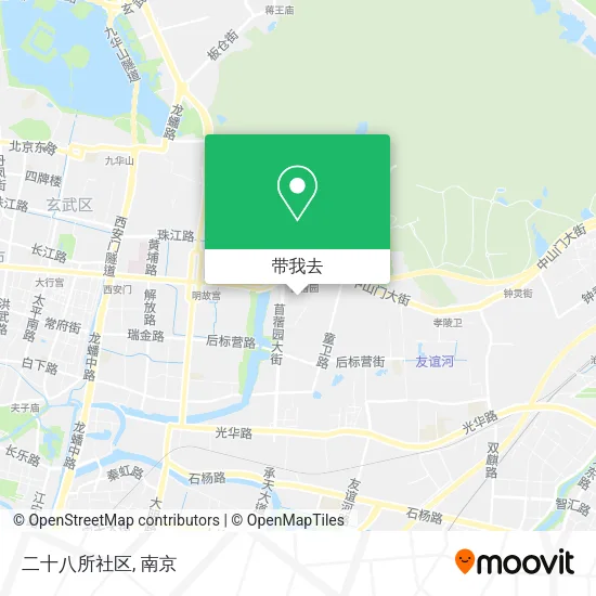 二十八所社区地图
