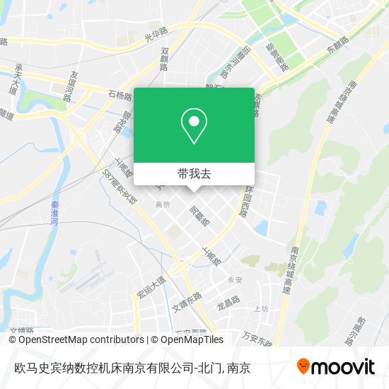 欧马史宾纳数控机床南京有限公司-北门地图