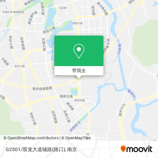 G2501/双龙大道辅路(路口)地图
