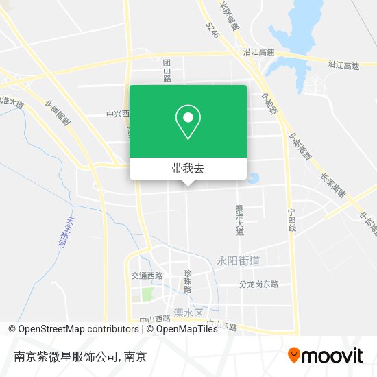 南京紫微星服饰公司地图
