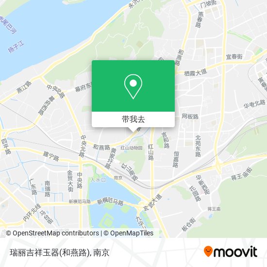 瑞丽吉祥玉器(和燕路)地图