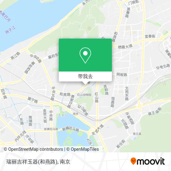 瑞丽吉祥玉器(和燕路)地图