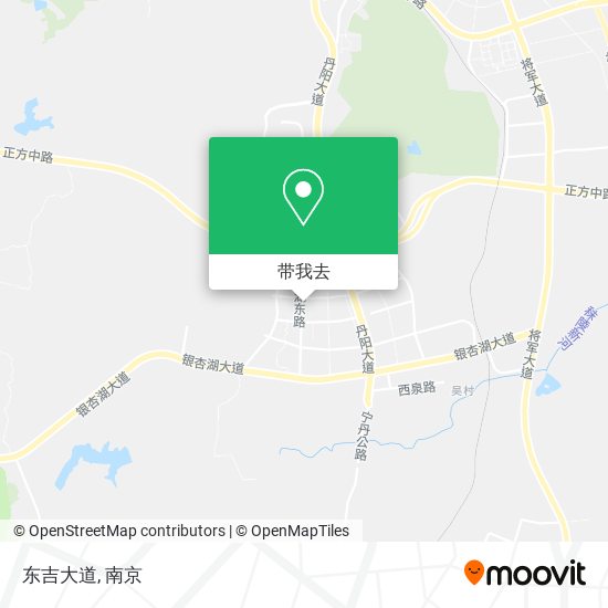 东吉大道地图