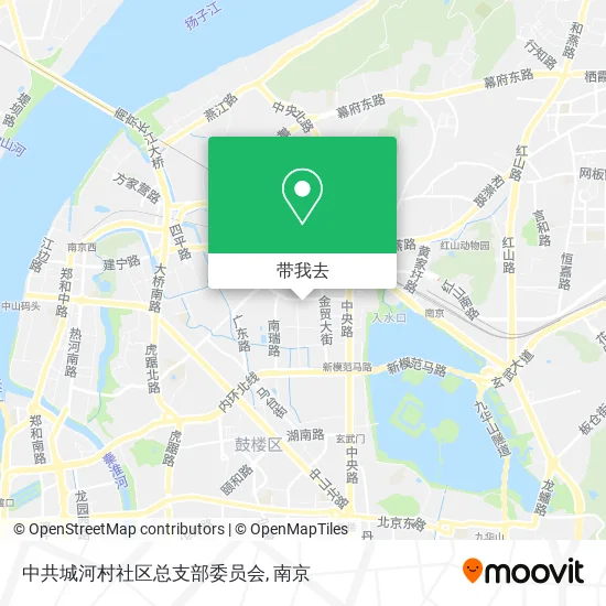 中共城河村社区总支部委员会地图