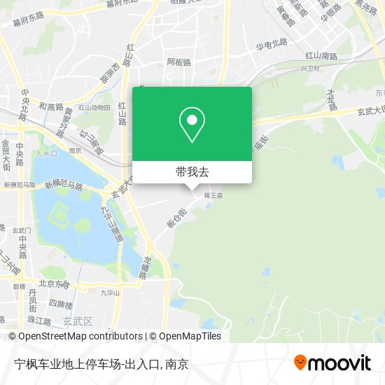 宁枫车业地上停车场-出入口地图