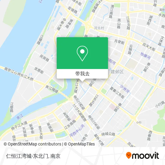 仁恒江湾城-东北门地图