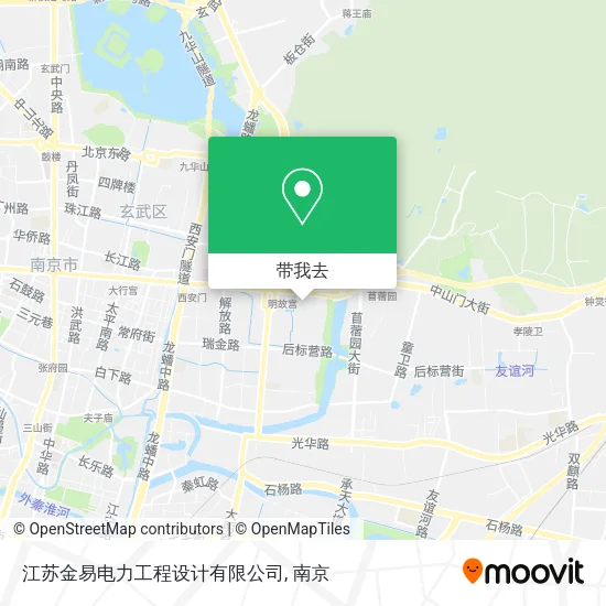 江苏金易电力工程设计有限公司地图
