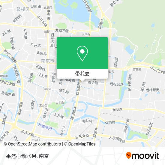 果然心动水果地图