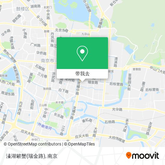 溱湖簖蟹(瑞金路)地图