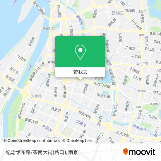 纪念馆东路/茶南大街(路口)地图
