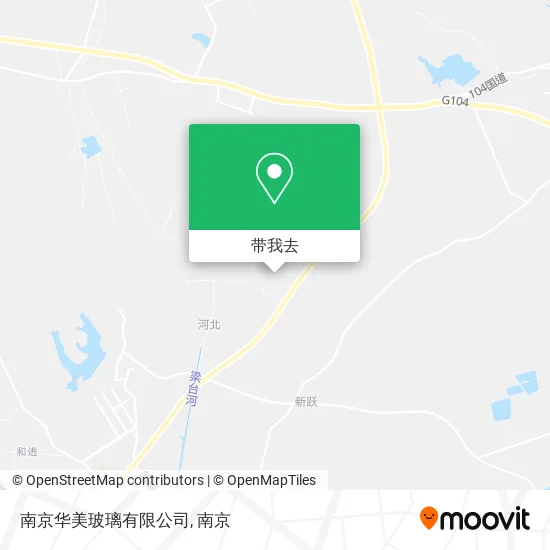 南京华美玻璃有限公司地图