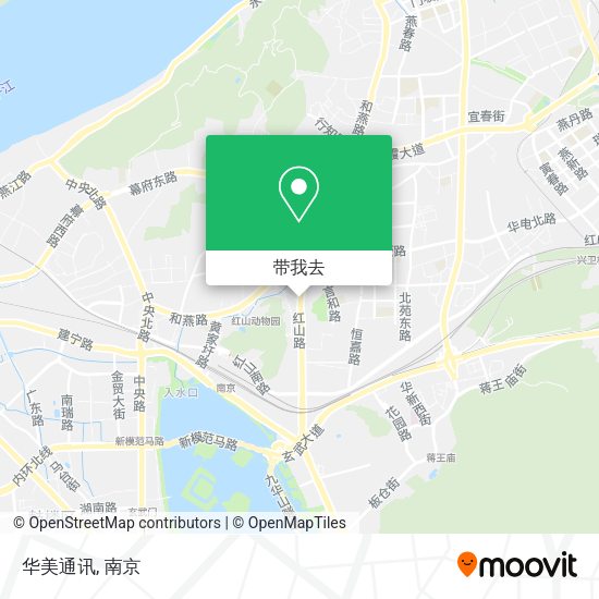 华美通讯地图