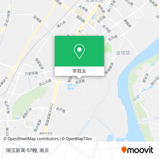 湖滨新寓-57幢地图