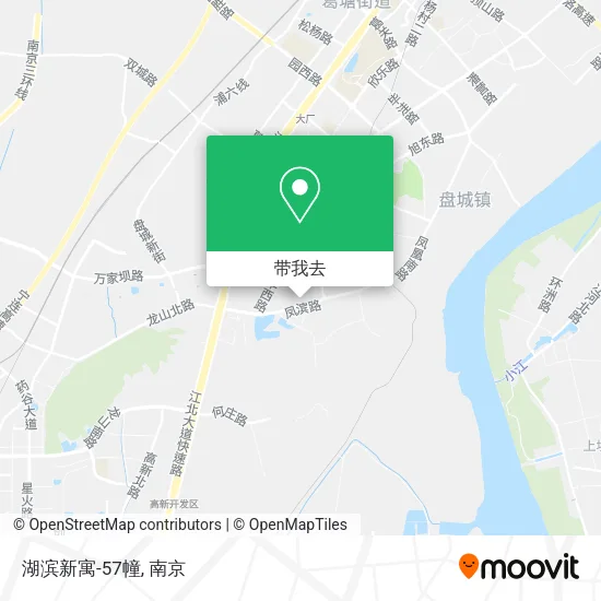 湖滨新寓-57幢地图