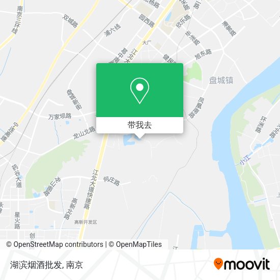 湖滨烟酒批发地图