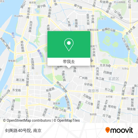 剑阁路40号院地图