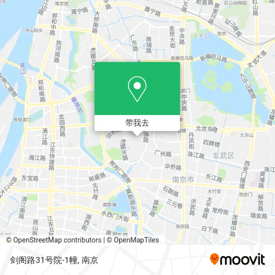 剑阁路31号院-1幢地图