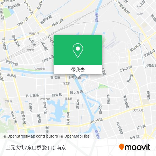 上元大街/东山桥(路口)地图