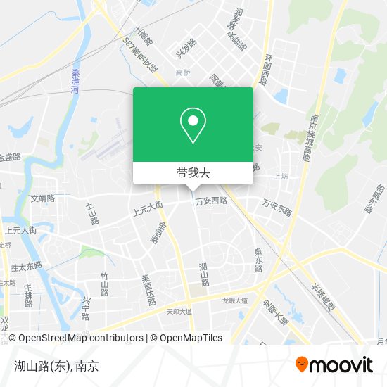 湖山路(东)地图