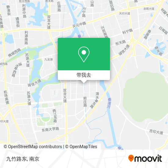 九竹路东地图
