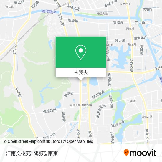 江南文枢苑书朗苑地图