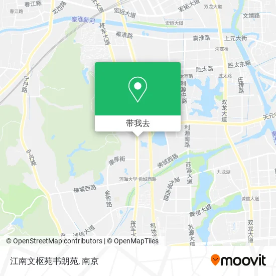 江南文枢苑书朗苑地图