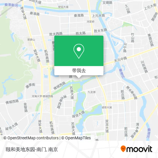 颐和美地东园-南门地图