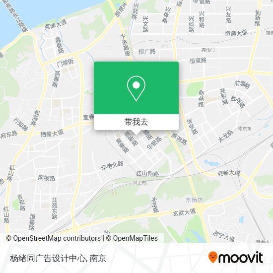 杨绪同广告设计中心地图