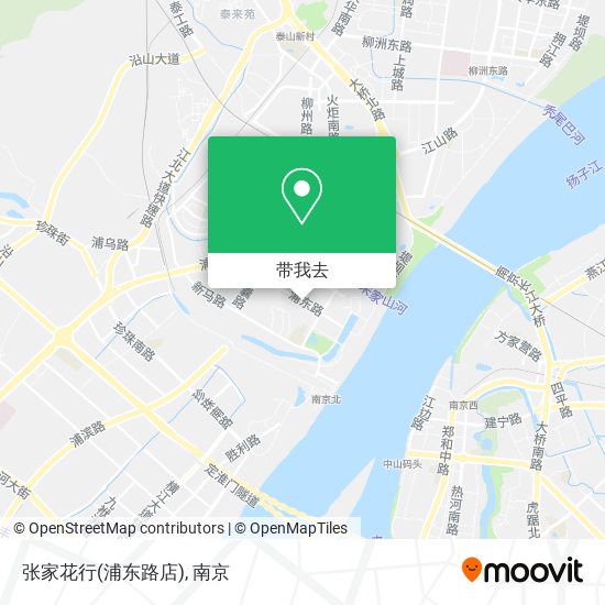 张家花行(浦东路店)地图