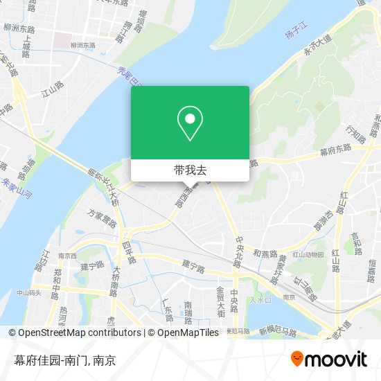 幕府佳园-南门地图