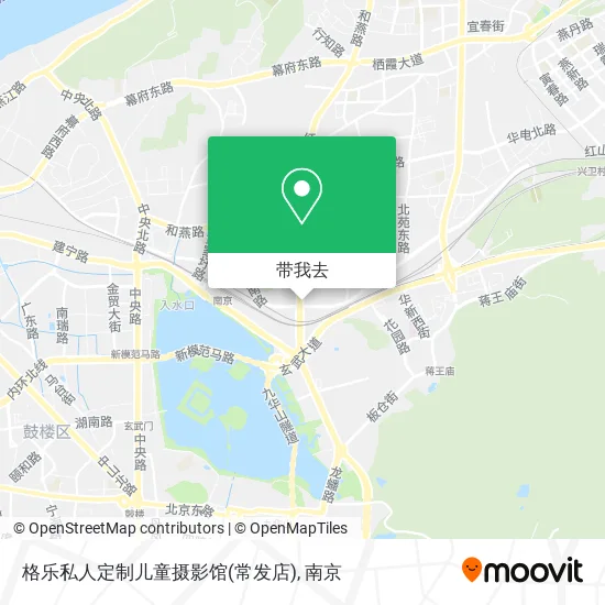 格乐私人定制儿童摄影馆(常发店)地图