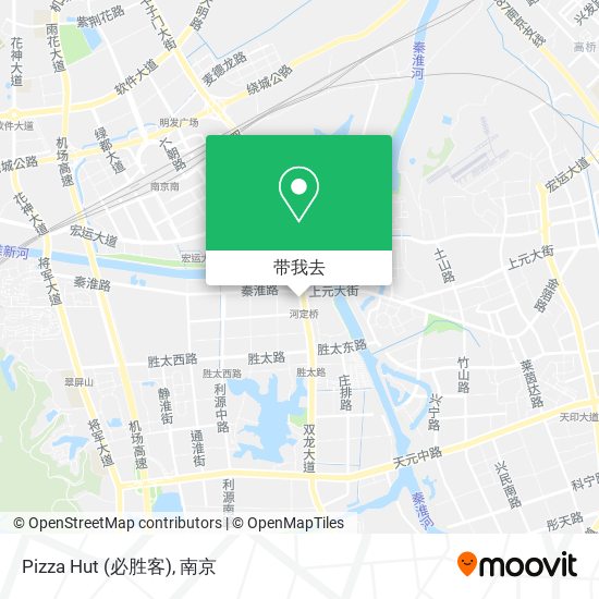 Pizza Hut (必胜客)地图