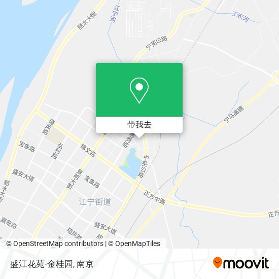 盛江花苑-金桂园地图
