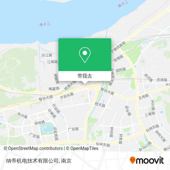 纳帝机电技术有限公司地图