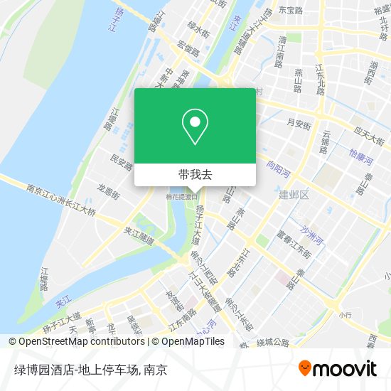绿博园酒店-地上停车场地图