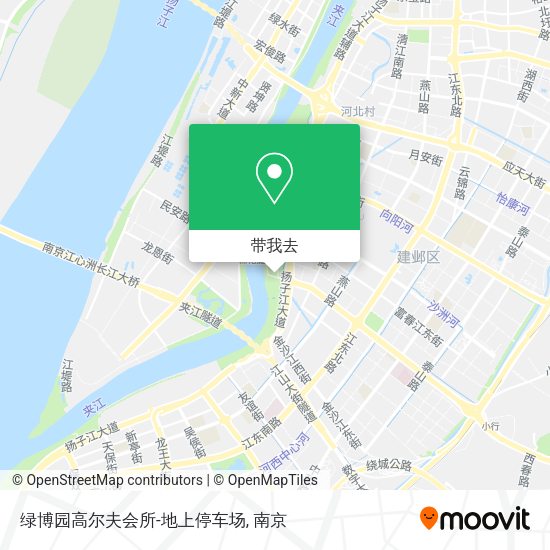 绿博园高尔夫会所-地上停车场地图