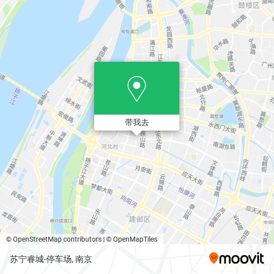 苏宁睿城-停车场地图