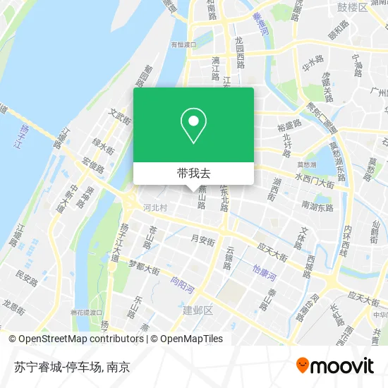苏宁睿城-停车场地图