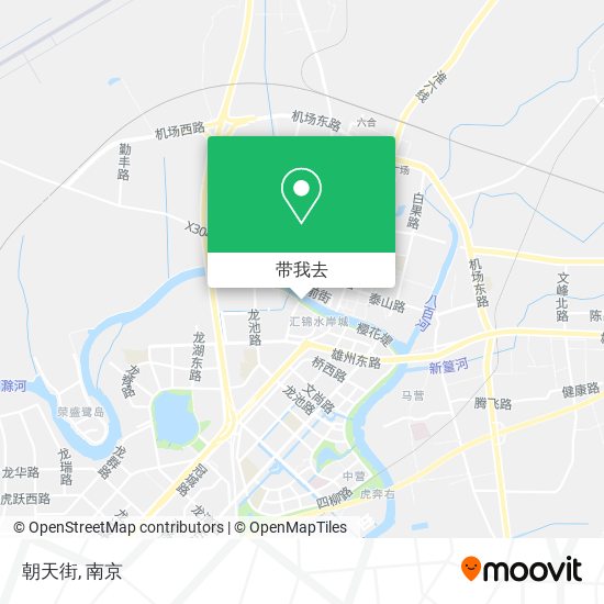 朝天街地图