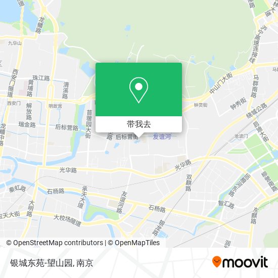 银城东苑-望山园地图