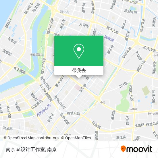 南京us设计工作室地图