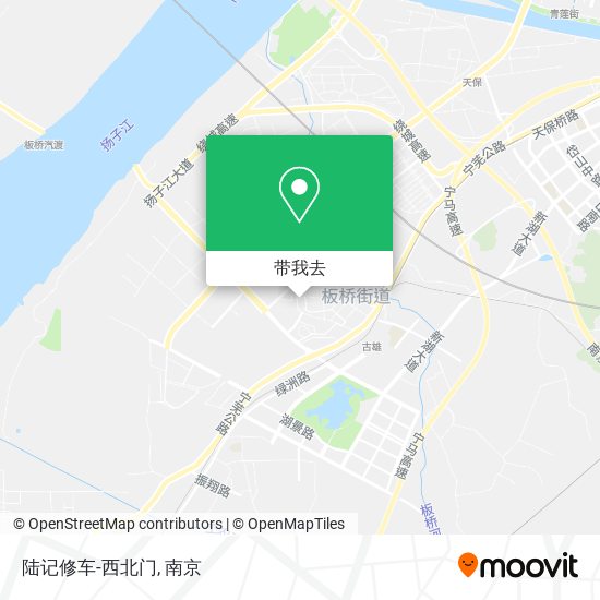 陆记修车-西北门地图