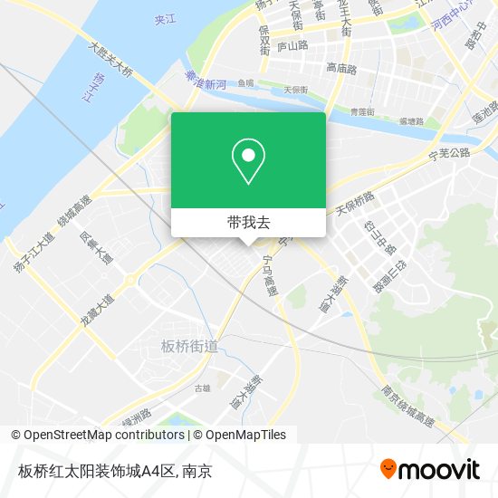 板桥红太阳装饰城A4区地图