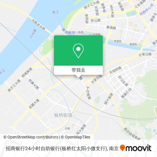 招商银行24小时自助银行(板桥红太阳小微支行)地图