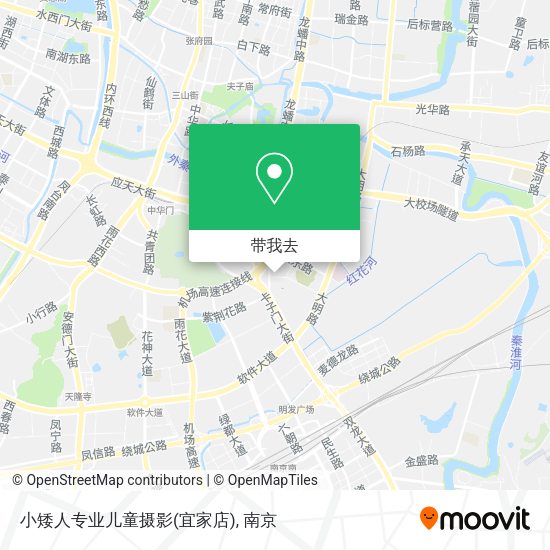 小矮人专业儿童摄影(宜家店)地图