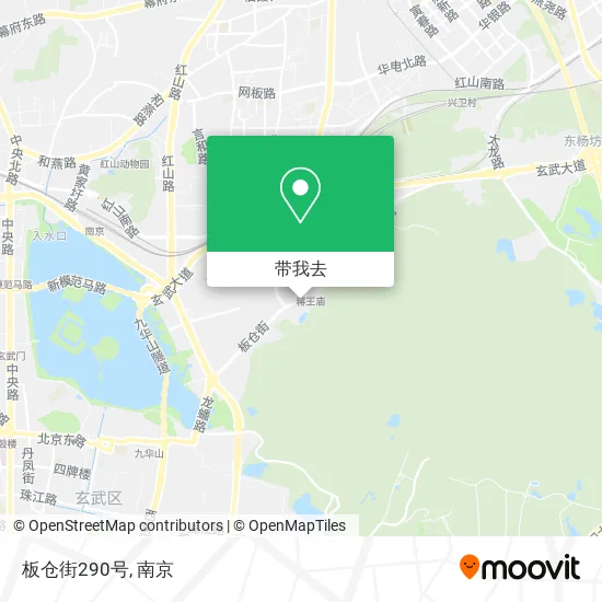 板仓街290号地图